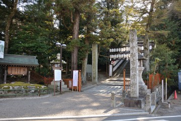 参道 吉備津神社