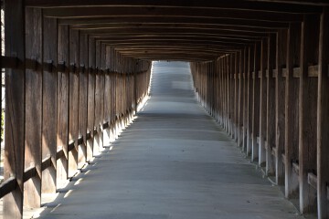 廻廊 吉備津神社