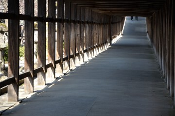 廻廊 吉備津神社