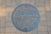 白浜町マンホール