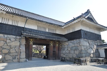 黒門 松本城黒門