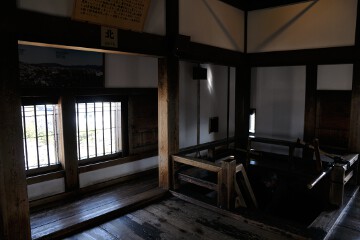 天守6階内部 天守内部