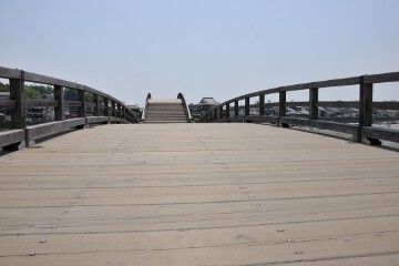 反り橋の構造 錦帯橋