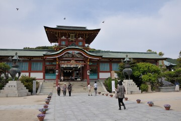 楼門 防府天満宮