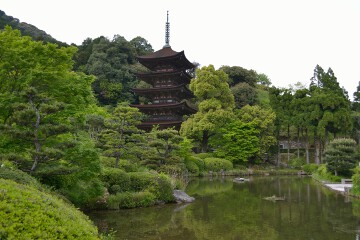 五重塔 瑠璃光寺五重塔