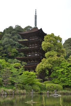 五重塔 瑠璃光寺五重塔