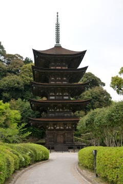 五重塔 瑠璃光寺五重塔