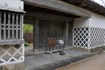 口羽家住宅 表門 口羽家住宅