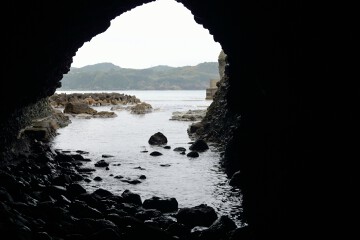 海蝕洞 石見畳ケ浦