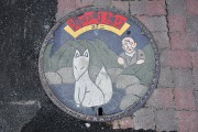 其の二 マンホール 湯の町通り