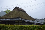 木造茅葺き平屋建 伊藤博文旧宅
