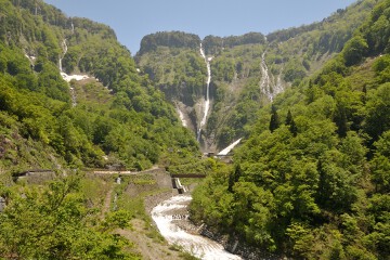 ハンノキ滝とソーメン滝