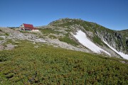 天狗荘と中岳