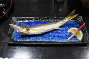 かますの塩焼き