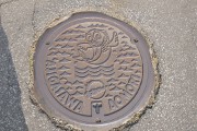 鰺ヶ沢町 マンホール