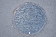 鰺ヶ沢町 マンホール