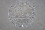 湯梨浜町(旧:泊村)のマンホール 湯梨浜町マンホール