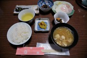 朝食 奥津温泉