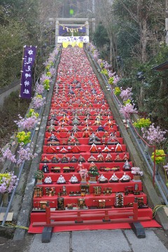 石段 遠見岬神社