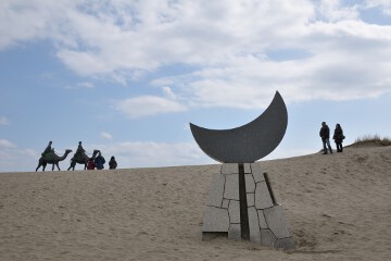 月の沙漠記念像 御宿海岸
