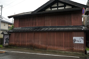 武者隠しの町並み