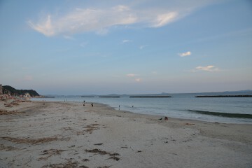 山海海水浴場 山海海水浴場