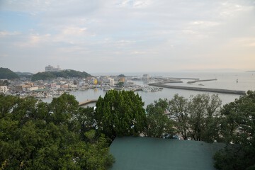 展望台からの眺め 羽豆岬