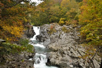 一の滝と二の滝