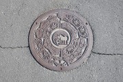 北上町（現・石巻市）マンホール