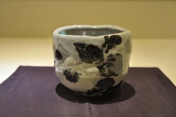 椿絵茶碗 椿絵茶碗