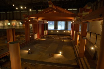 鴻臚館の遺構 鴻臚館の遺構