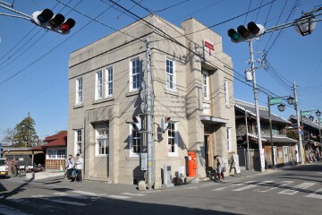 昭和初期建設の洋風建築 旧真壁郵便局