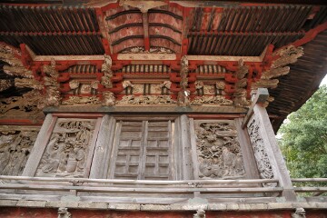 本殿の彫刻