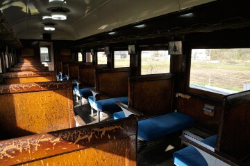 客車の内部