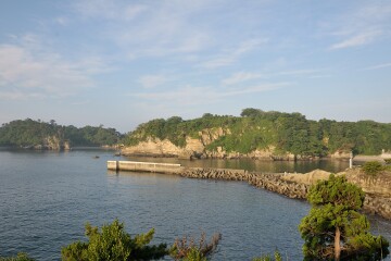 奥松島の海