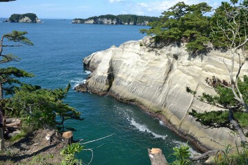 奥松島の海
