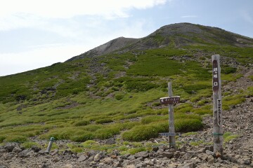 剣ヶ峰口案内 剣ヶ峰