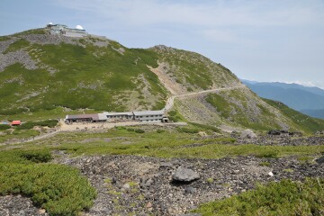 登山道より 乗鞍