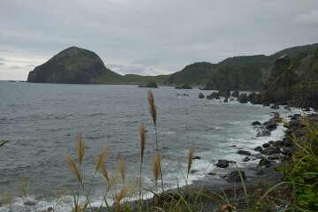 外海府海岸と大野亀