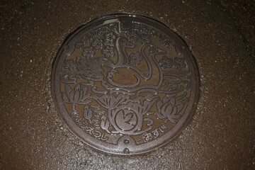 上越市のマンホール