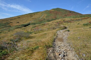 栗駒山登山路 栗駒山登山路