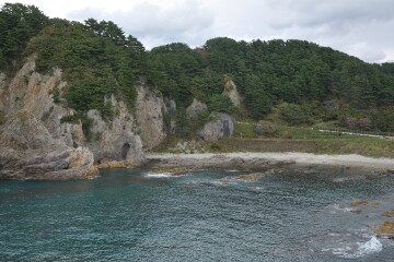 五能線が見える 五能線が見える