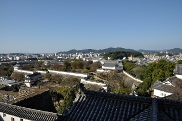 小天守からの眺め 小天守からの眺め