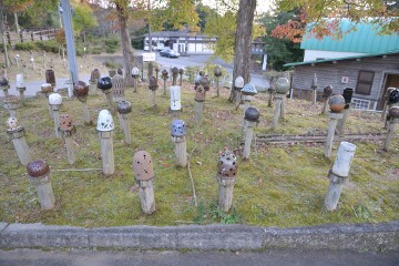 陶器の灯り 陶器の灯り