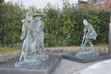 遊行の砂持ち 遊行の砂持ち