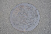 敦賀市のマンホール 敦賀市のマンホール