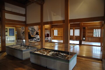 天守閣内の展示