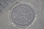 白石市のマンホール