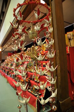 折り鶴のつるし飾り つるし飾り