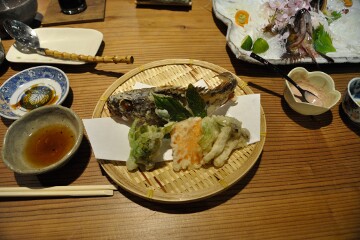 唐揚げ、天麩羅 唐揚げ、天麩羅